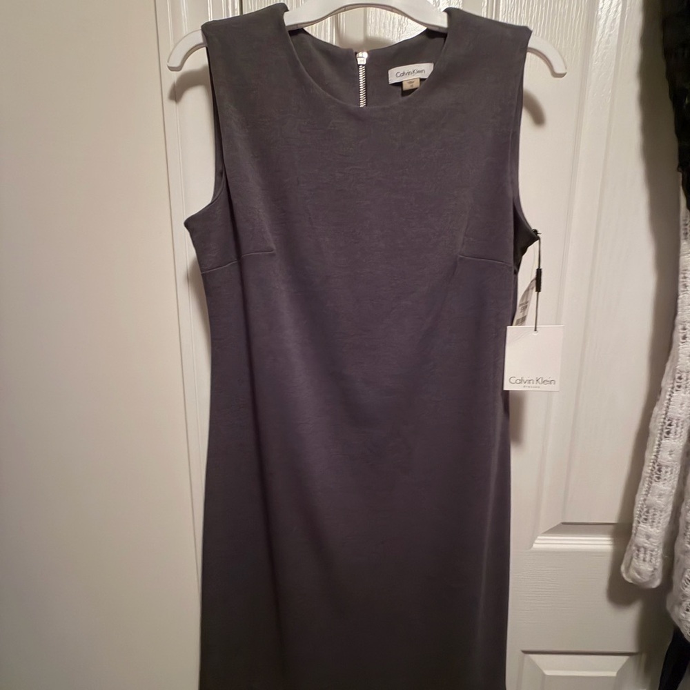 Calvin Klein Grey Dress